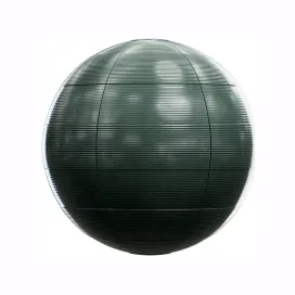 Industrial green metal fence